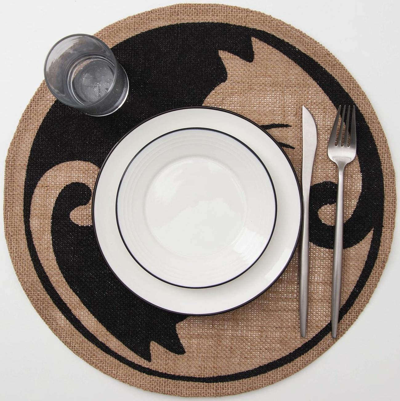 Салфетка сервировочная «Инь и ян», 38×38 см