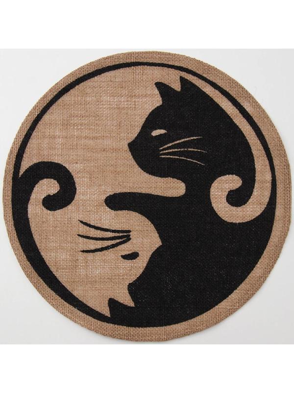 Салфетка сервировочная «Инь и ян», 38×38 см