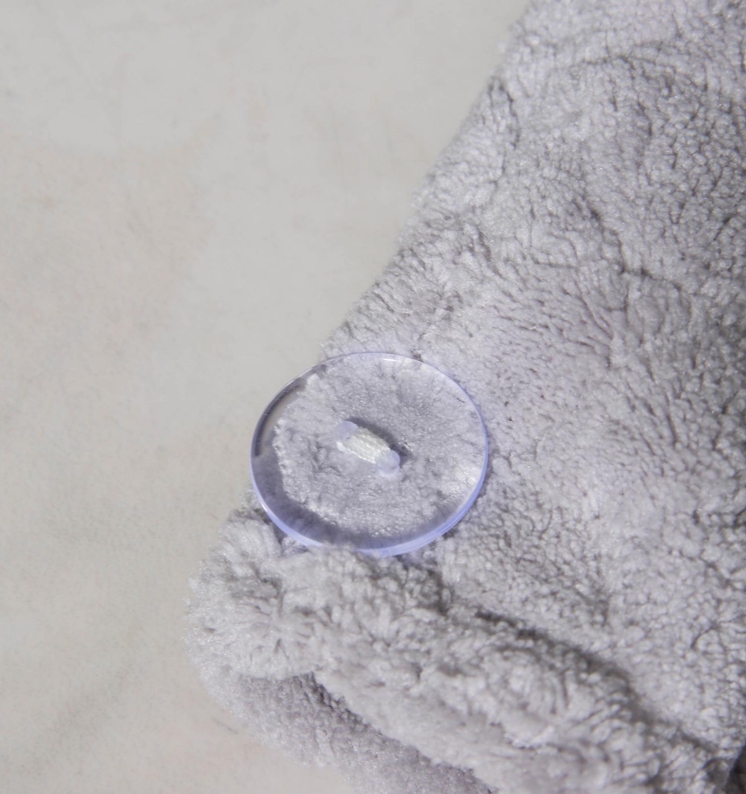 Чалма с пуговкой для сушки волос Доляна «Нежность», микрофибра, цвет МИКС