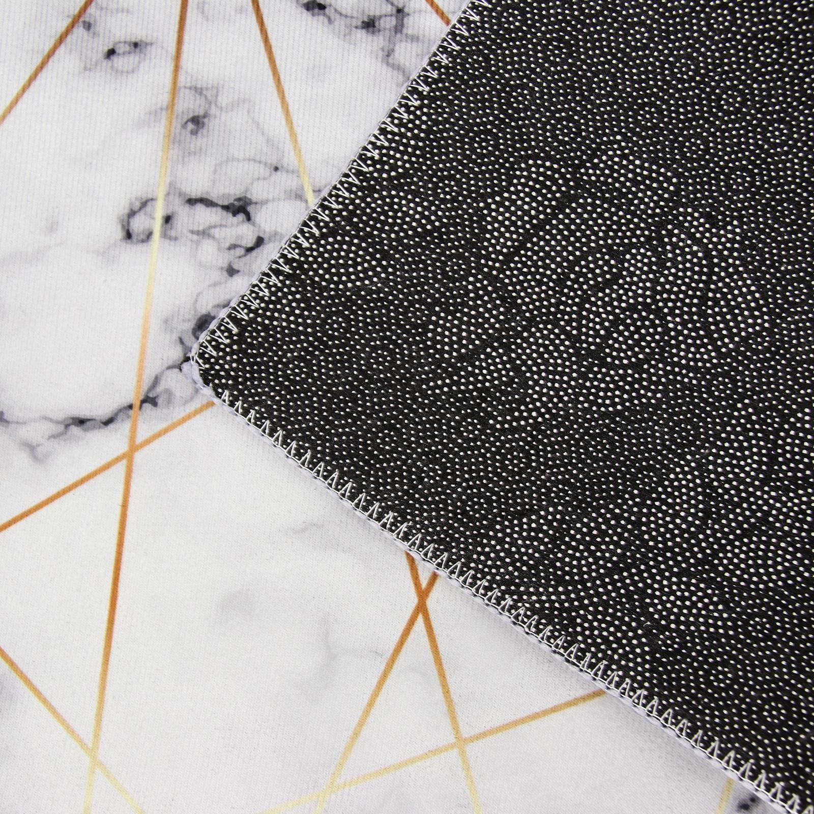 Набор ковриков для ванной и туалета Доляна «Мрамор», 2 шт: 50×80, 40×50 см