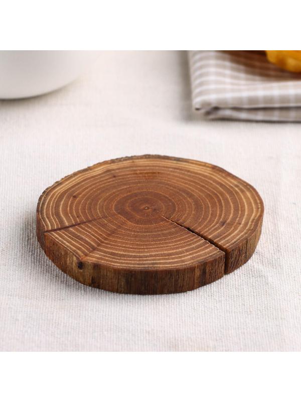 Подставка под горячее Magistro, из натурального вяза, микс