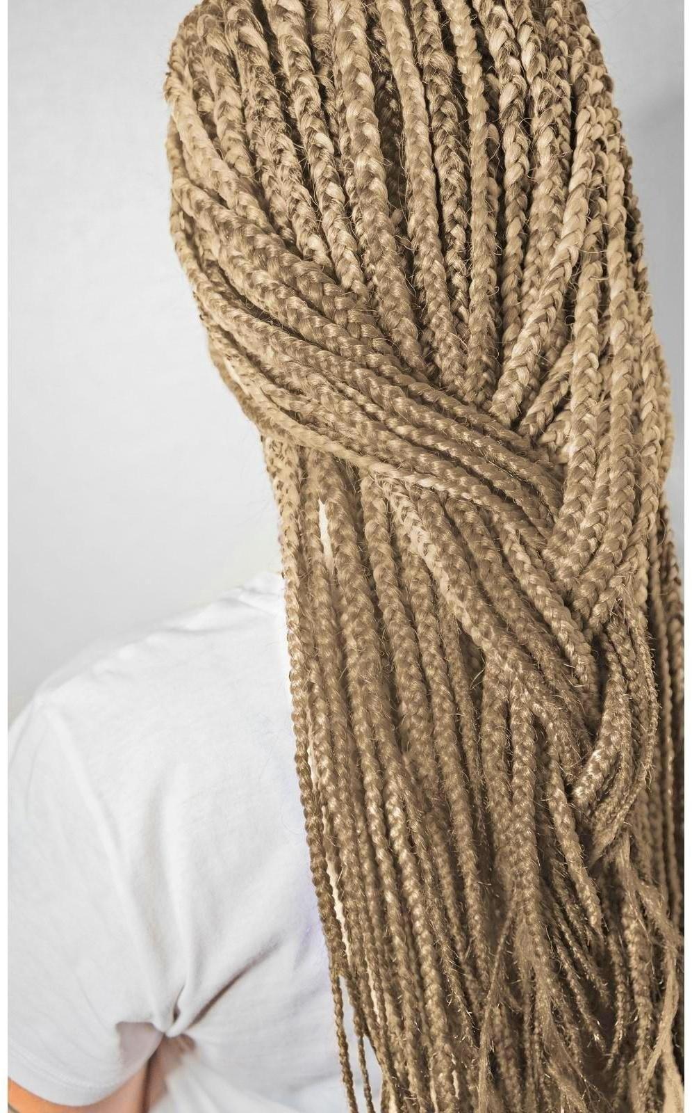 Косы для афрорезинок, 60 см, 15 прядей (CE), цвет блонд(#22)