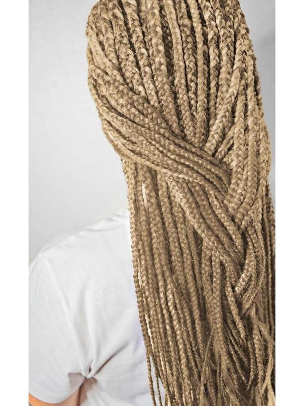 Косы для афрорезинок, 60 см, 15 прядей (CE), цвет блонд(#22)