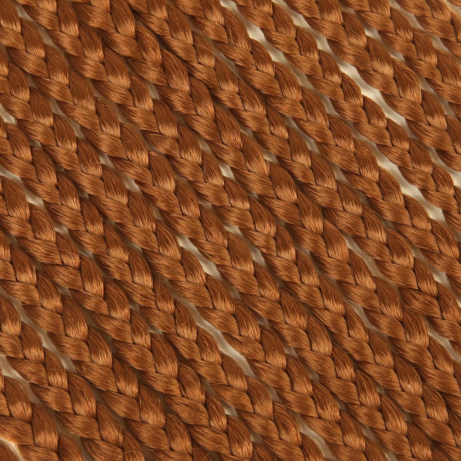 Косы для афрорезинок, 60 см, 15 прядей (CE), цвет светло-рыжий(#27)