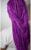 Косы для афрорезинок, 60 см, 15 прядей (CE), цвет фиолетовый(#PURPLE)