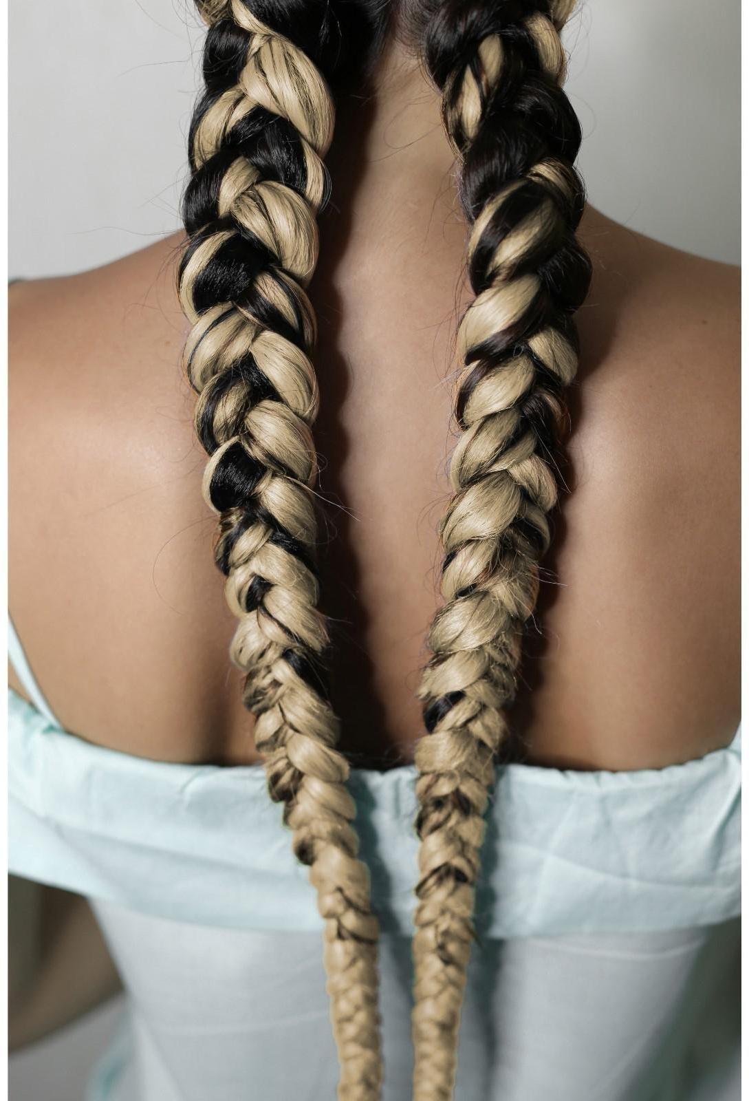 ZUMBA Канекалон однотонный, гофрированный, 60 см, 100 гр, цвет светло-русый(#AY5)