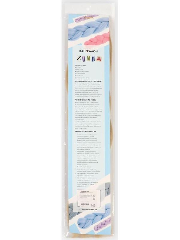 ZUMBA Канекалон однотонный, гофрированный, 60 см, 100 гр, цвет светло-русый(#AY5)