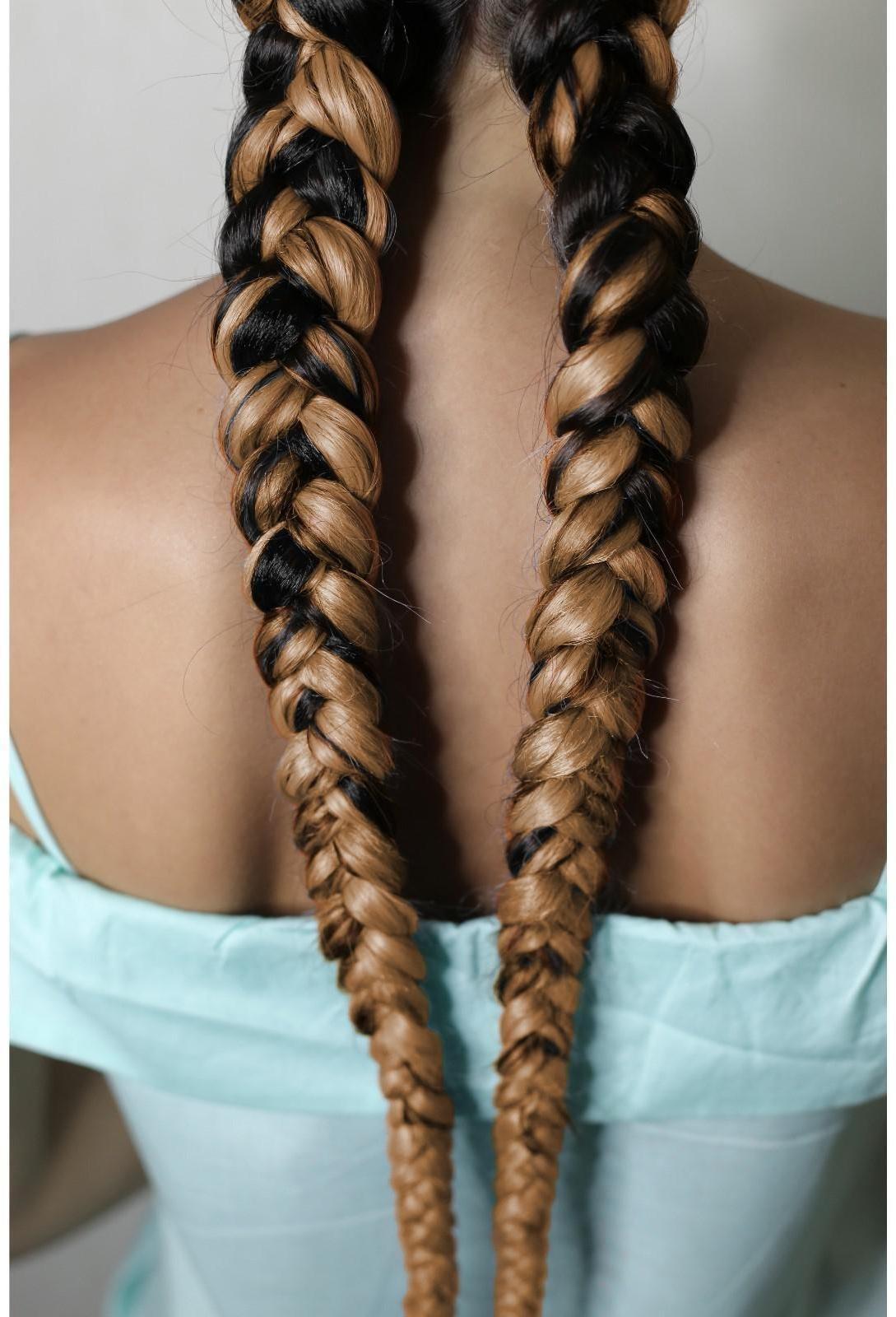 ZUMBA Канекалон однотонный, гофрированный, 60 см, 100 гр, цвет пшеничный(#AY6)