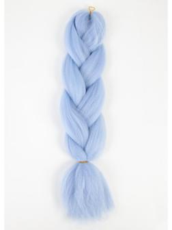 ZUMBA Канекалон однотонный, гофрированный, 60 см, 100 гр, цвет небесный(#AY33)