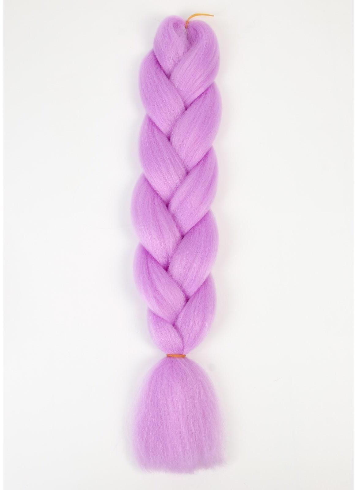 ZUMBA Канекалон однотонный, гофрированный, 60 см, 100 гр, цвет лиловый(#AY36)