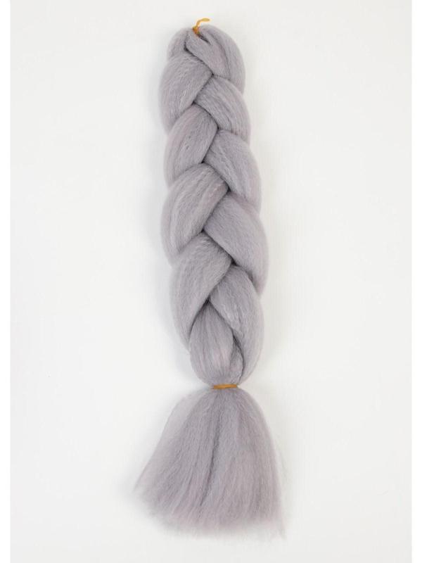 ZUMBA Канекалон однотонный, гофрированный, 60 см, 100 гр, цвет пепельный(#AY39)