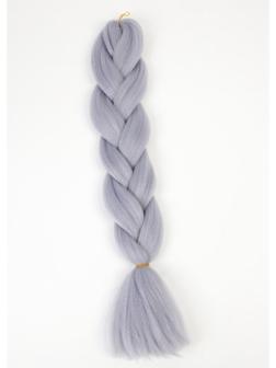 ZUMBA Канекалон однотонный, гофрированный, 60 см, 100 гр, цвет серый(#AY40)