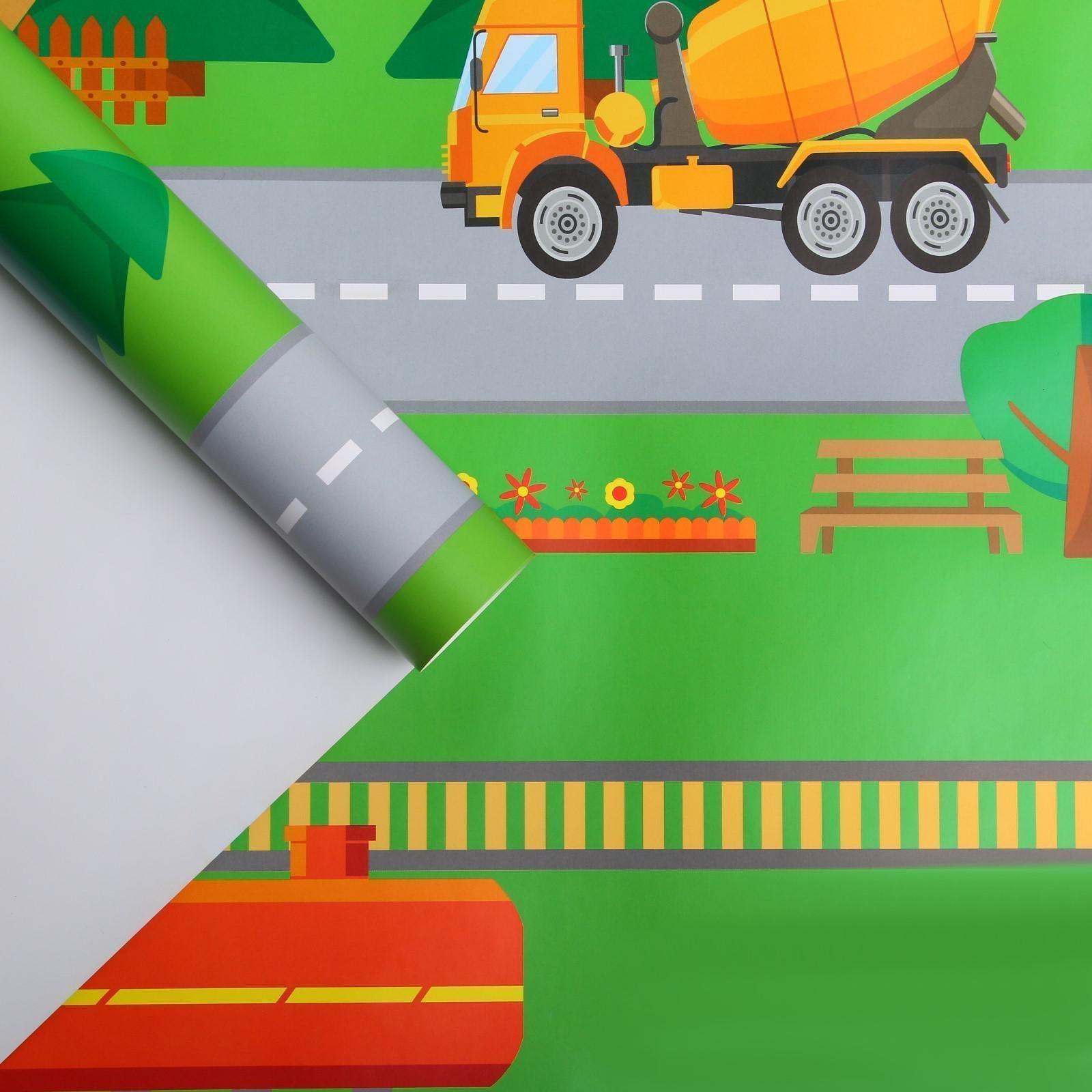 Фотообои «Веселый город», 210 х 200 см, 130 г/м