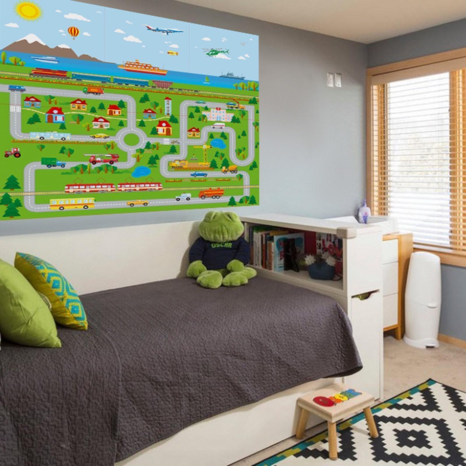 Фотообои «Веселый город», 210 х 200 см, 130 г/м