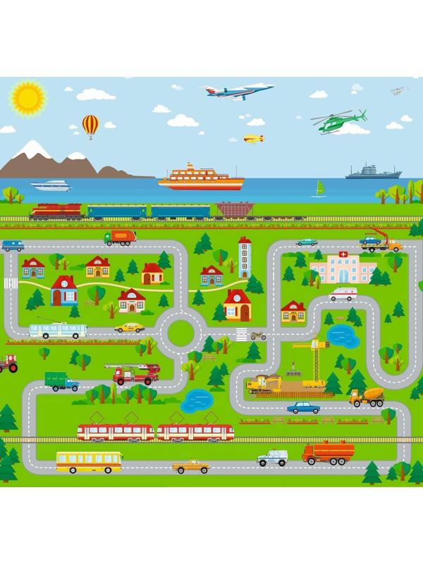 Фотообои «Веселый город», 210 х 200 см, 130 г/м