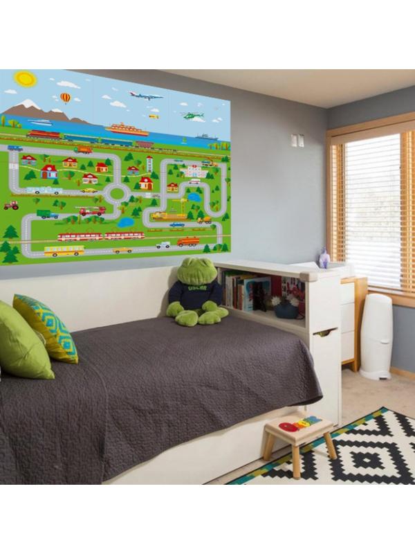 Фотообои «Веселый город», 210 х 200 см, 130 г/м