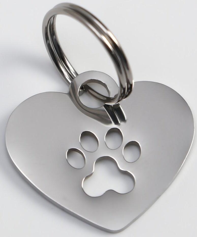 Подвес для собаки и браслет на руку «Мопс»