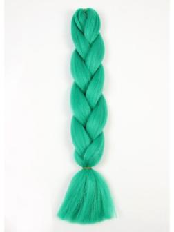 ZUMBA Канекалон однотонный, гофрированный, 60 см, 100 гр, цвет бирюзовый(#AY24)