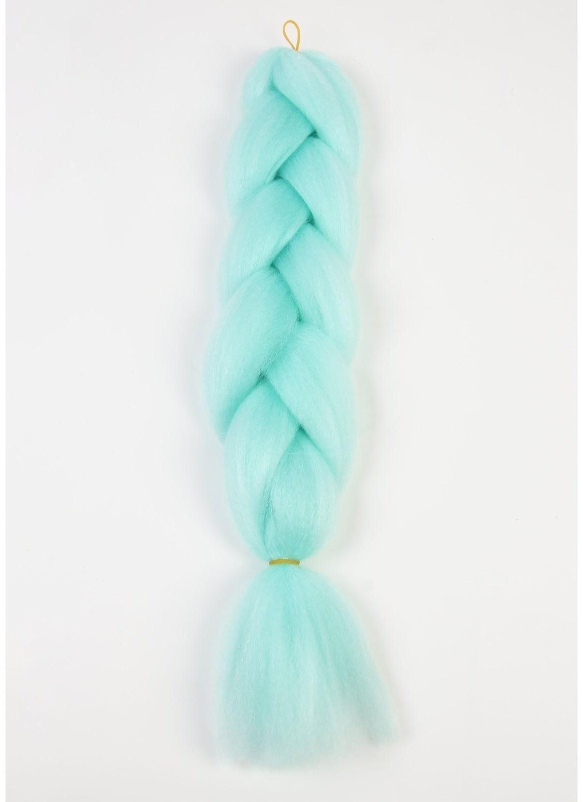 ZUMBA Канекалон однотонный, гофрированный, 60 см, 100 гр, цвет нежно-голубой(#AY25)