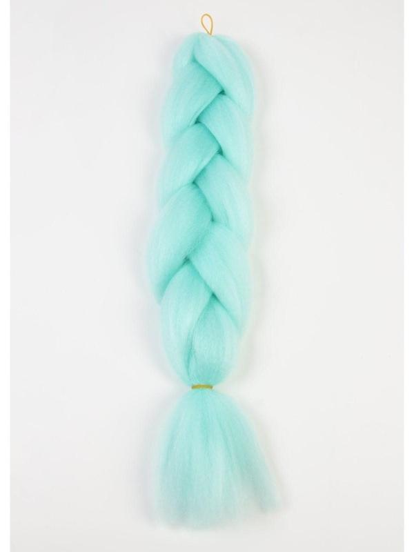 ZUMBA Канекалон однотонный, гофрированный, 60 см, 100 гр, цвет нежно-голубой(#AY25)