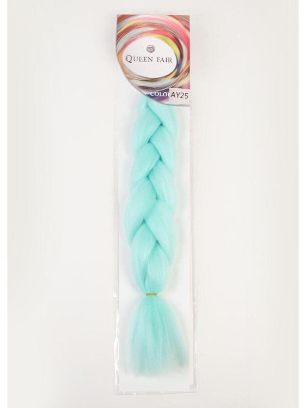 ZUMBA Канекалон однотонный, гофрированный, 60 см, 100 гр, цвет нежно-голубой(#AY25)