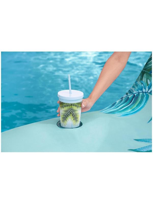 Матрас для плавания «Люкс», 176 x 107 см, с тканевым покрытием 43402 Bestway