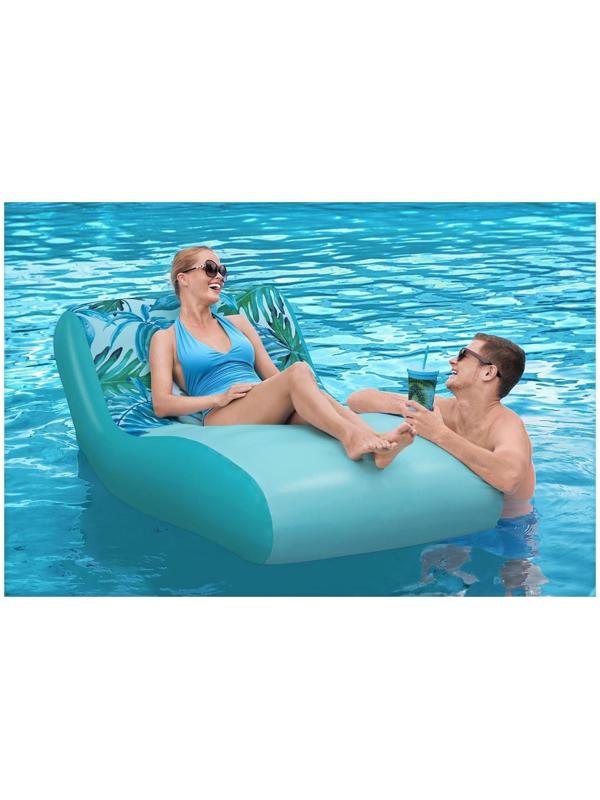 Матрас для плавания «Люкс», 176 x 107 см, с тканевым покрытием 43402 Bestway