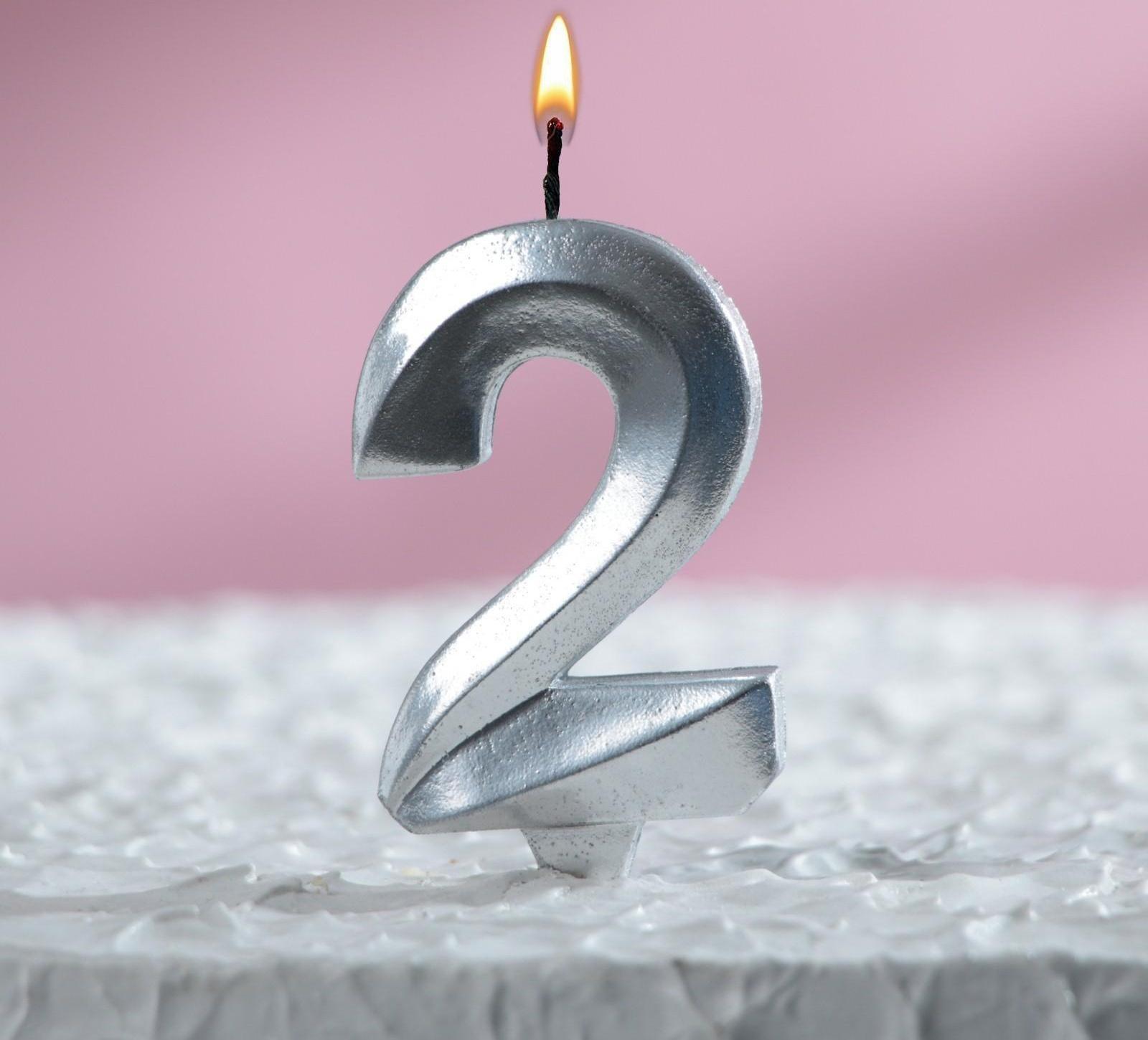 Свеча в торт 