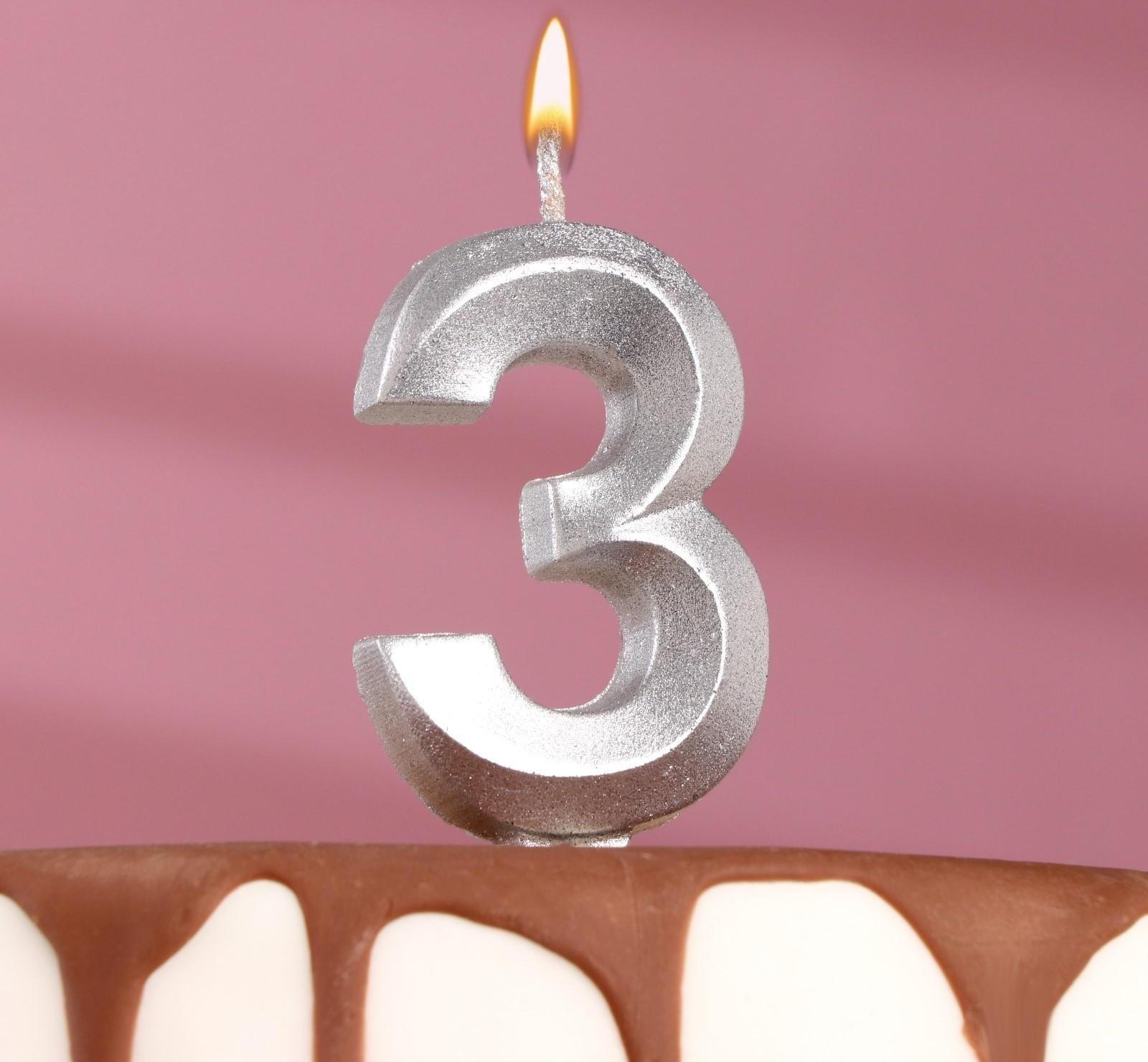 Свеча в торт 