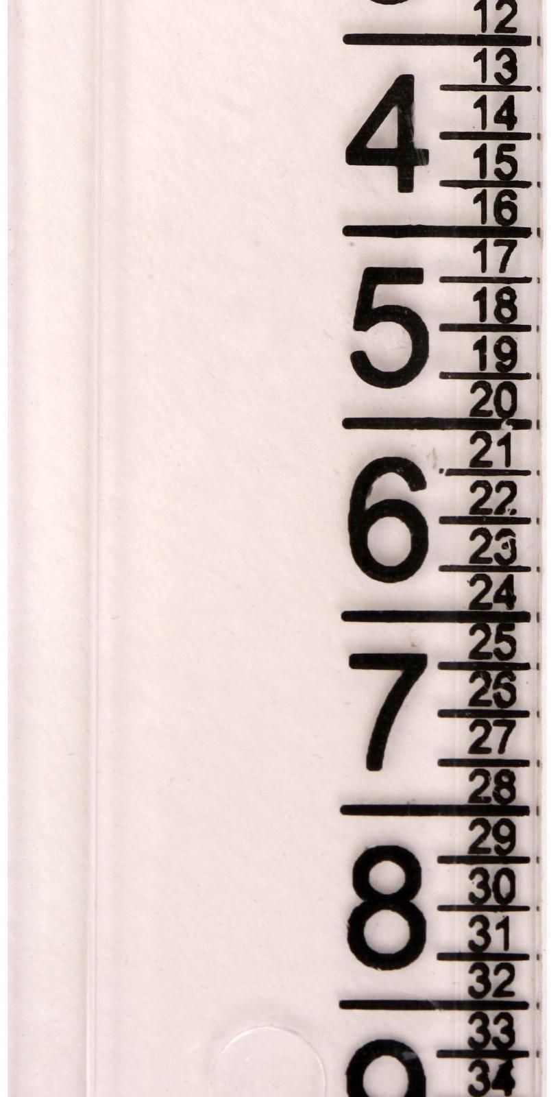 Линейка закройщика 30 см Calligrata, микс