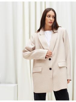 Пиджак женский MIST, one size, бежевый