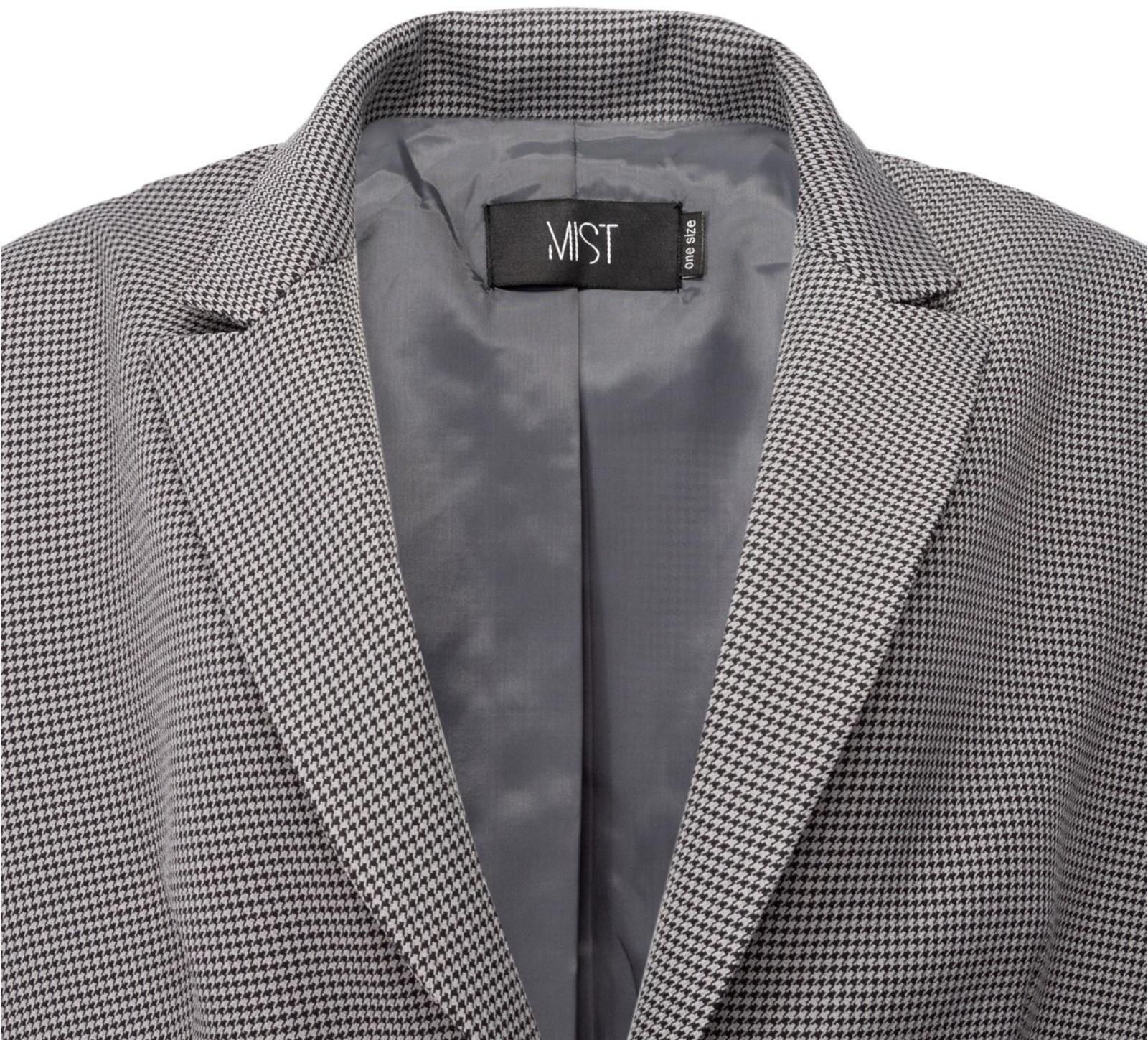 Пиджак женский MIST, one size, серый
