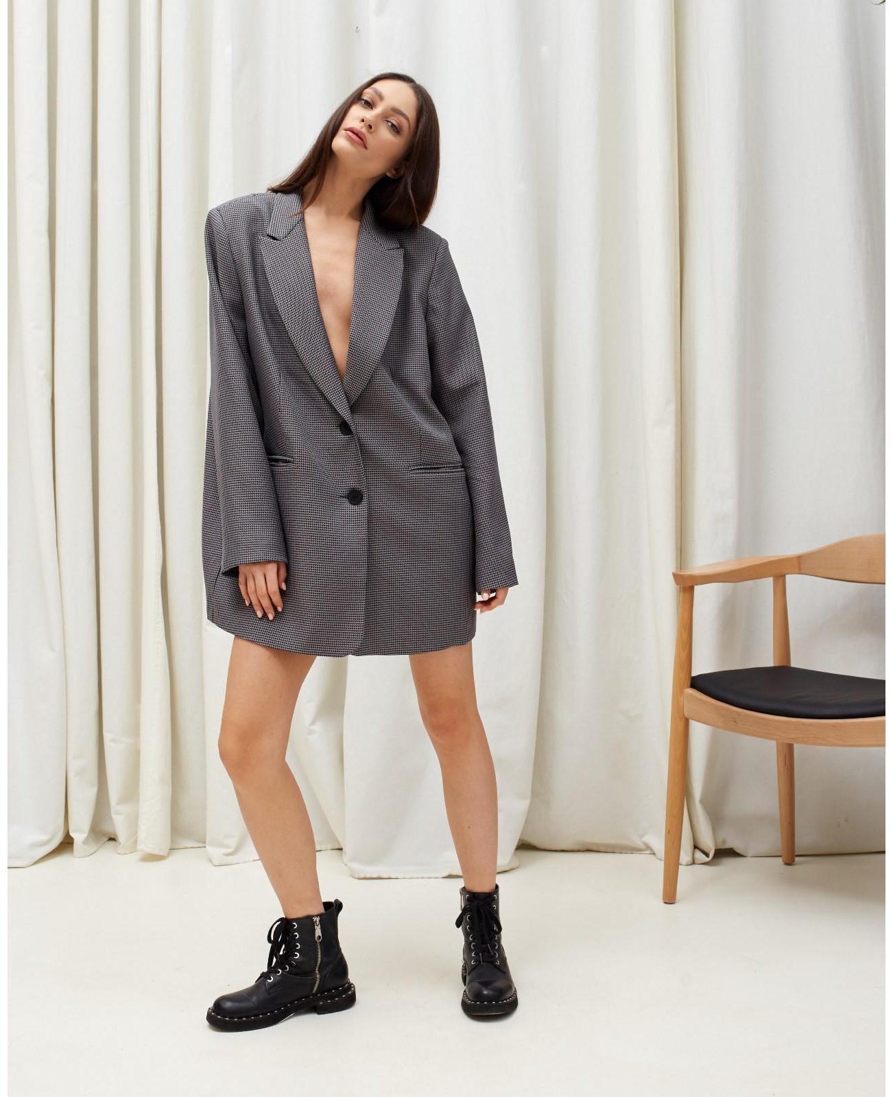 Пиджак женский MIST, one size, серый