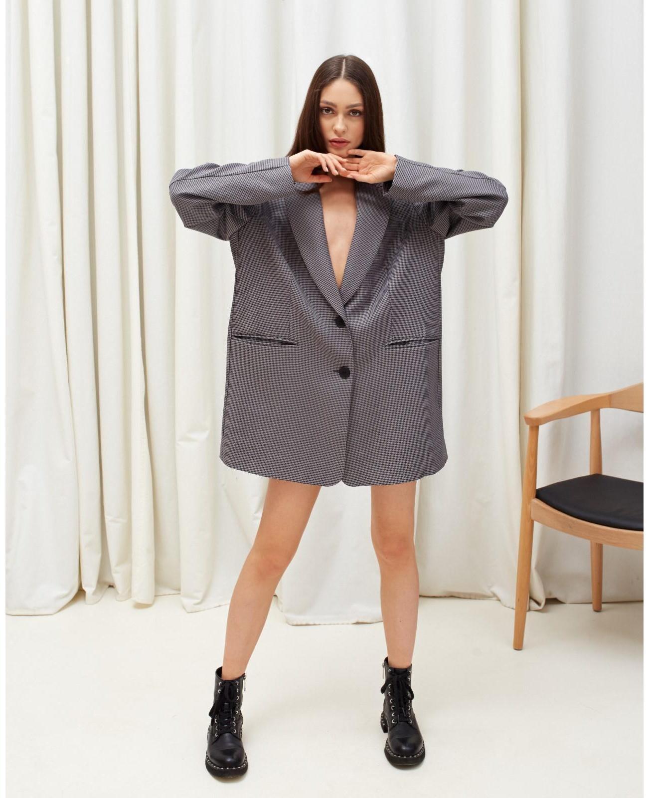 Пиджак женский MIST, one size, серый