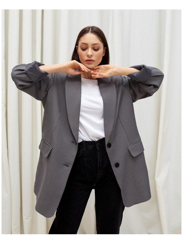 Пиджак женский MIST, one size, серый