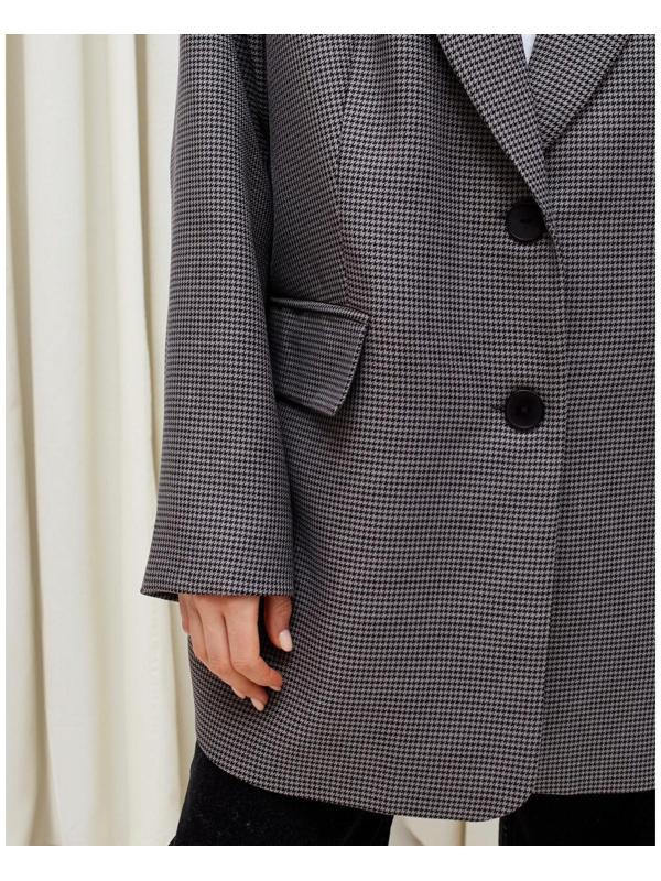 Пиджак женский MIST, one size, серый