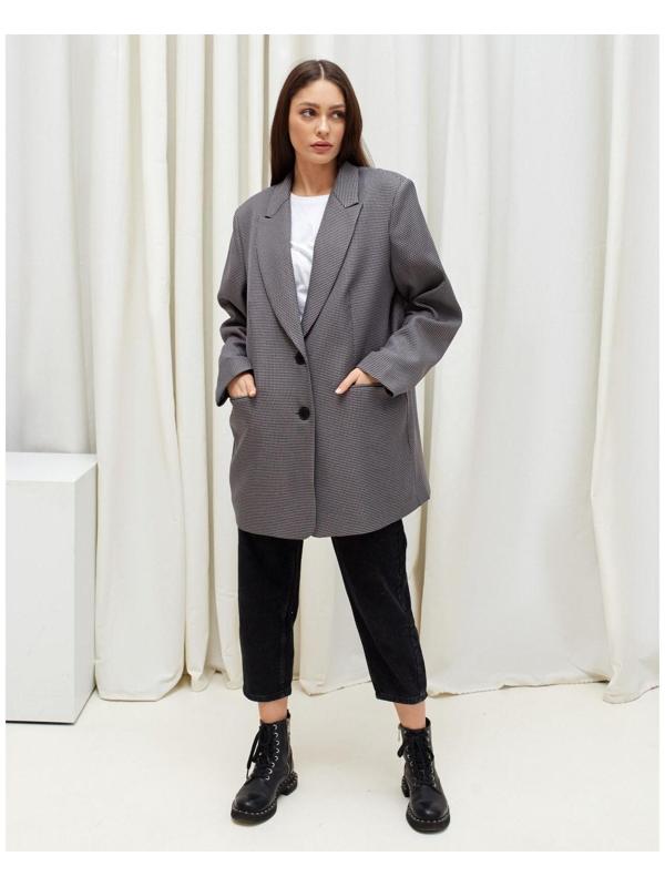 Пиджак женский MIST, one size, серый