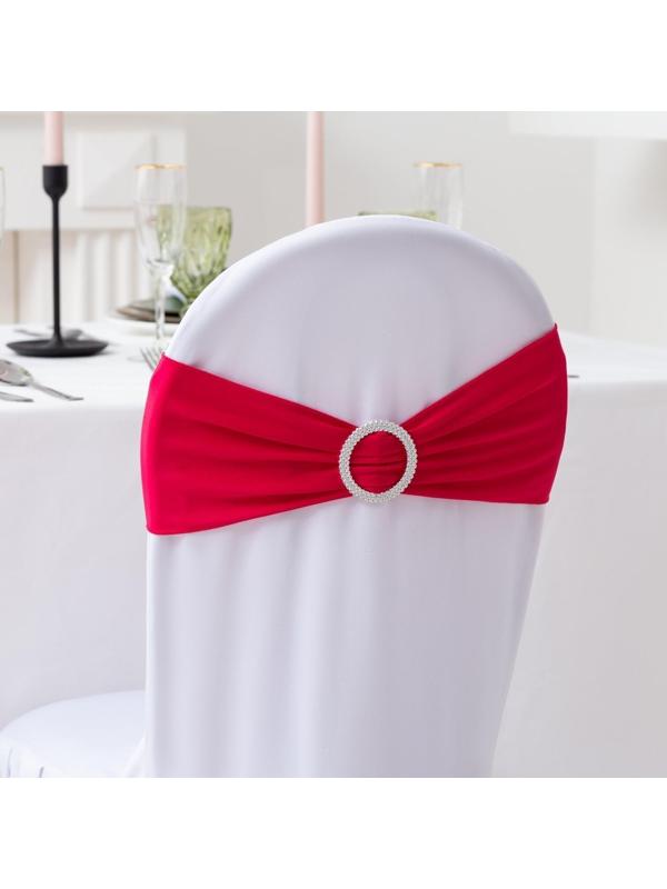 Декор для стула, цв.розовый, 15*35 см, 100% п/э