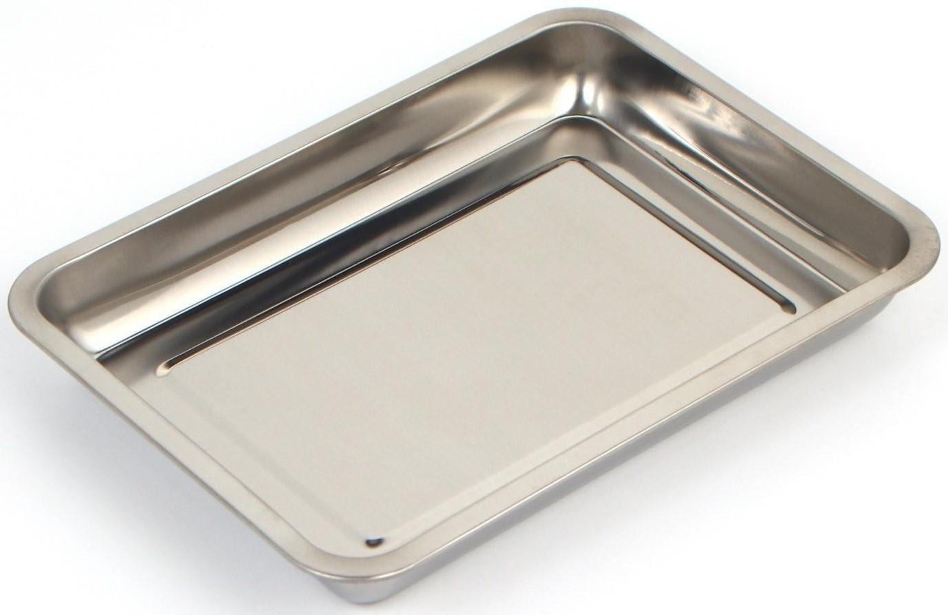 Противень глубокий, 36×27×4,8 см, цвет хромированный