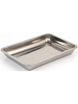 Противень глубокий, 36×27×4,8 см, цвет хромированный