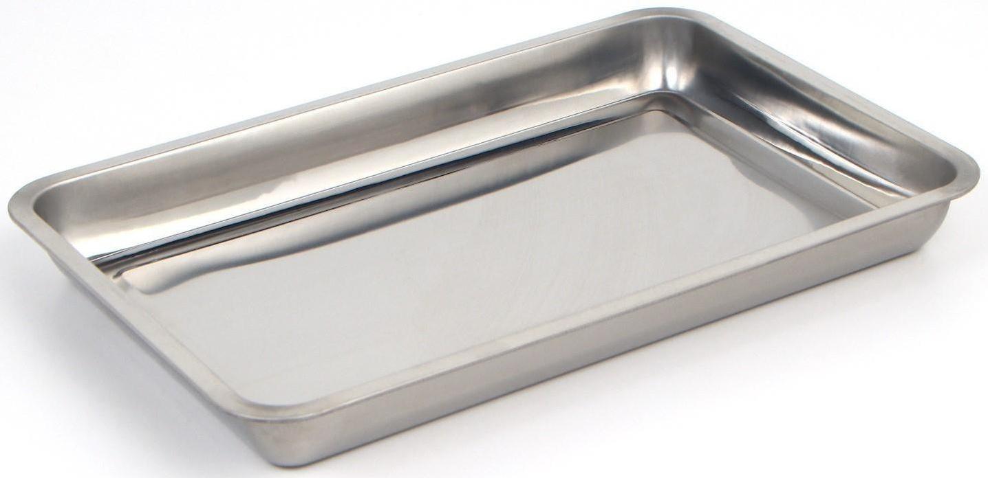 Противень глубокий, 45×30×4,8 см, цвет хромированный