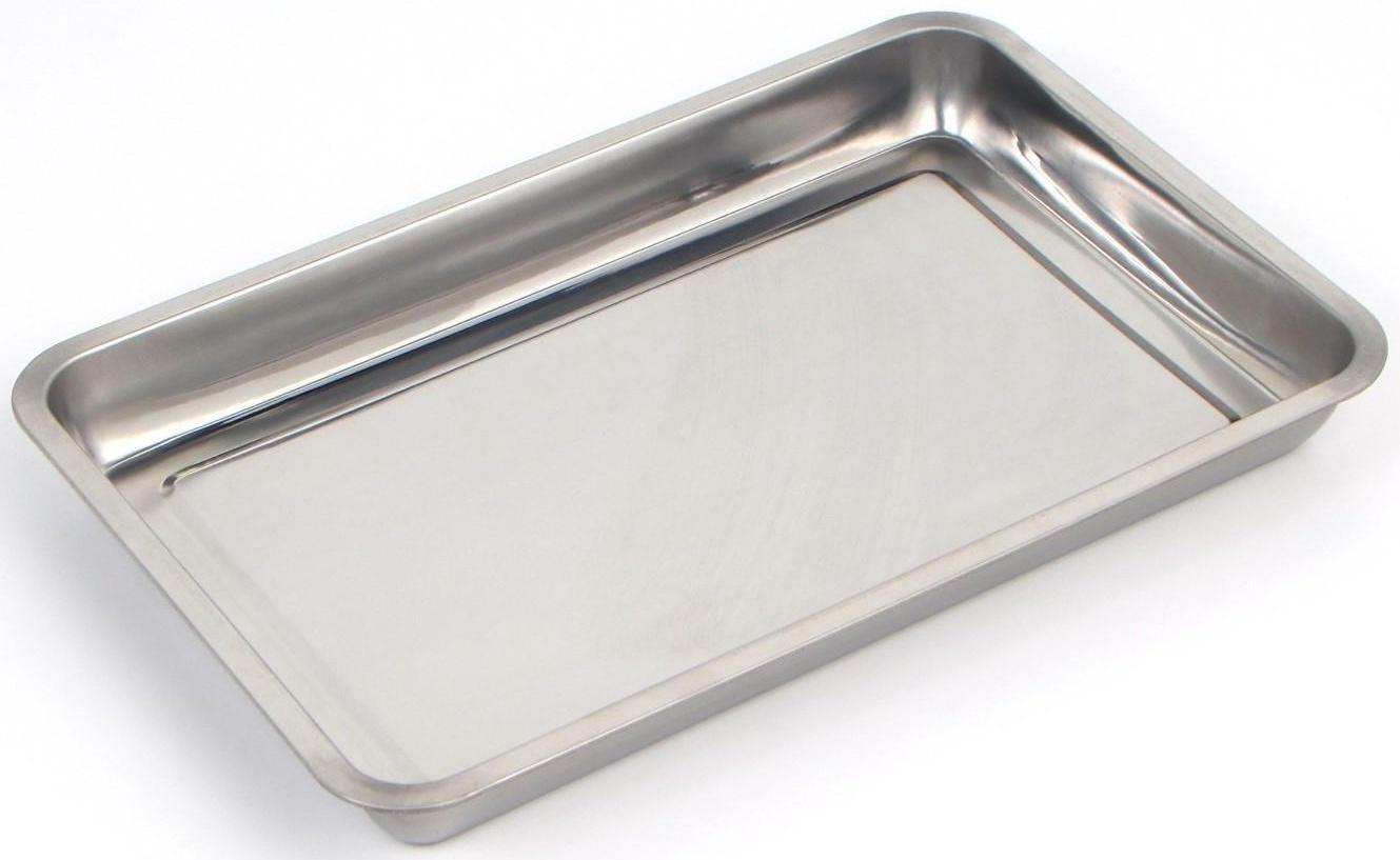 Противень глубокий, 45×30×4,8 см, цвет хромированный