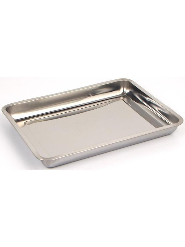 Противень глубокий, 45×35×4,8 см, цвет хромированный