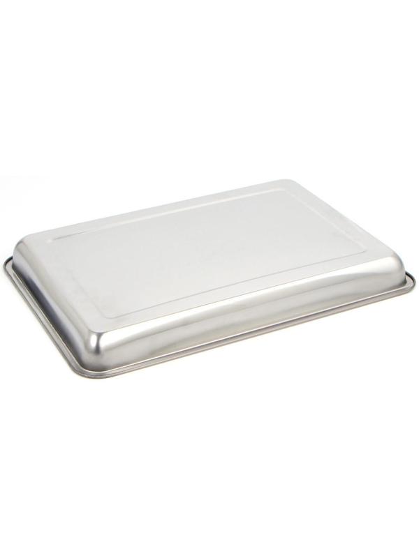 Противень глубокий, 50×35×4,8 см, цвет хромированный