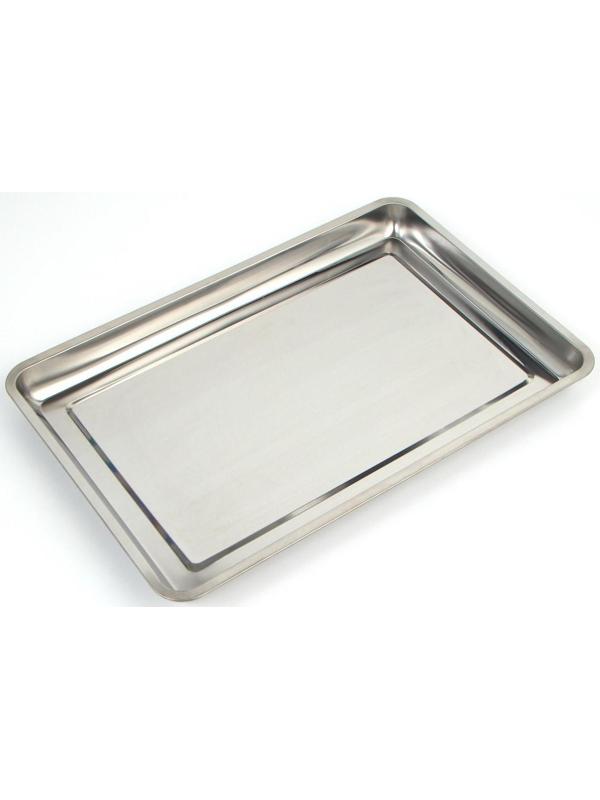 Противень глубокий, 60×40×4,8 см, цвет хромированный
