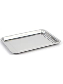 Противень мелкий, 36×27×2 см, цвет хромированный