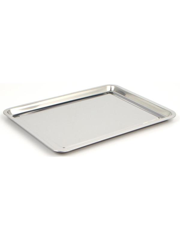 Противень мелкий, 45×35×2 см, цвет хромированный