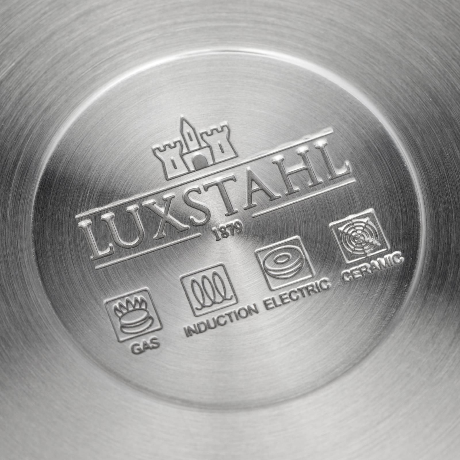 Сотейник, 1,2 л, d=16 см, h=6 см, металлическая крышка, тройное дно, индукция, цвет серебряный