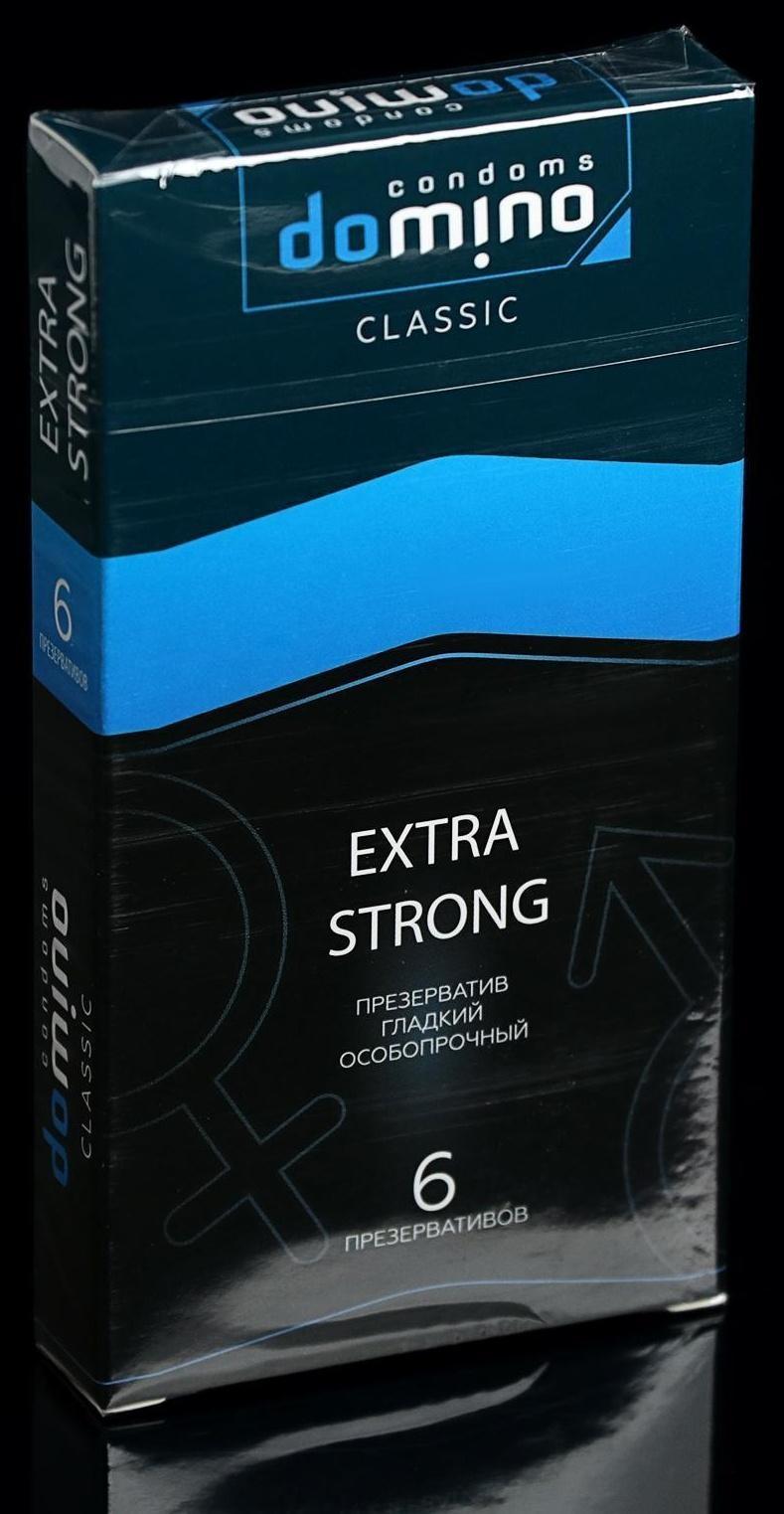Презервативы DOMINO CLASSIC Extra Strong, 6 шт.
