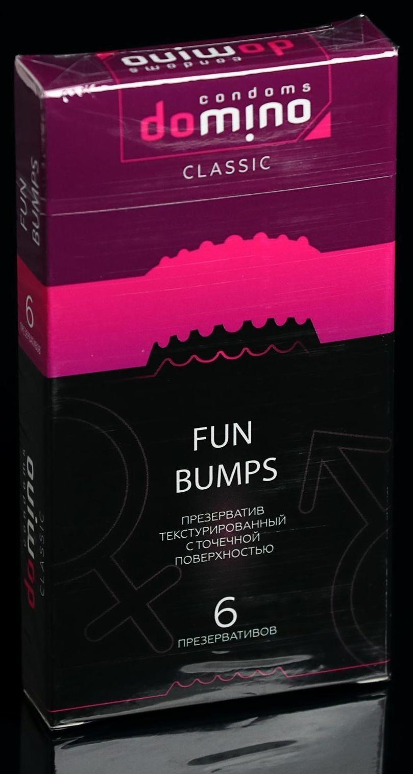 Презервативы DOMINO CLASSIC Fun Bumps, 6 шт.